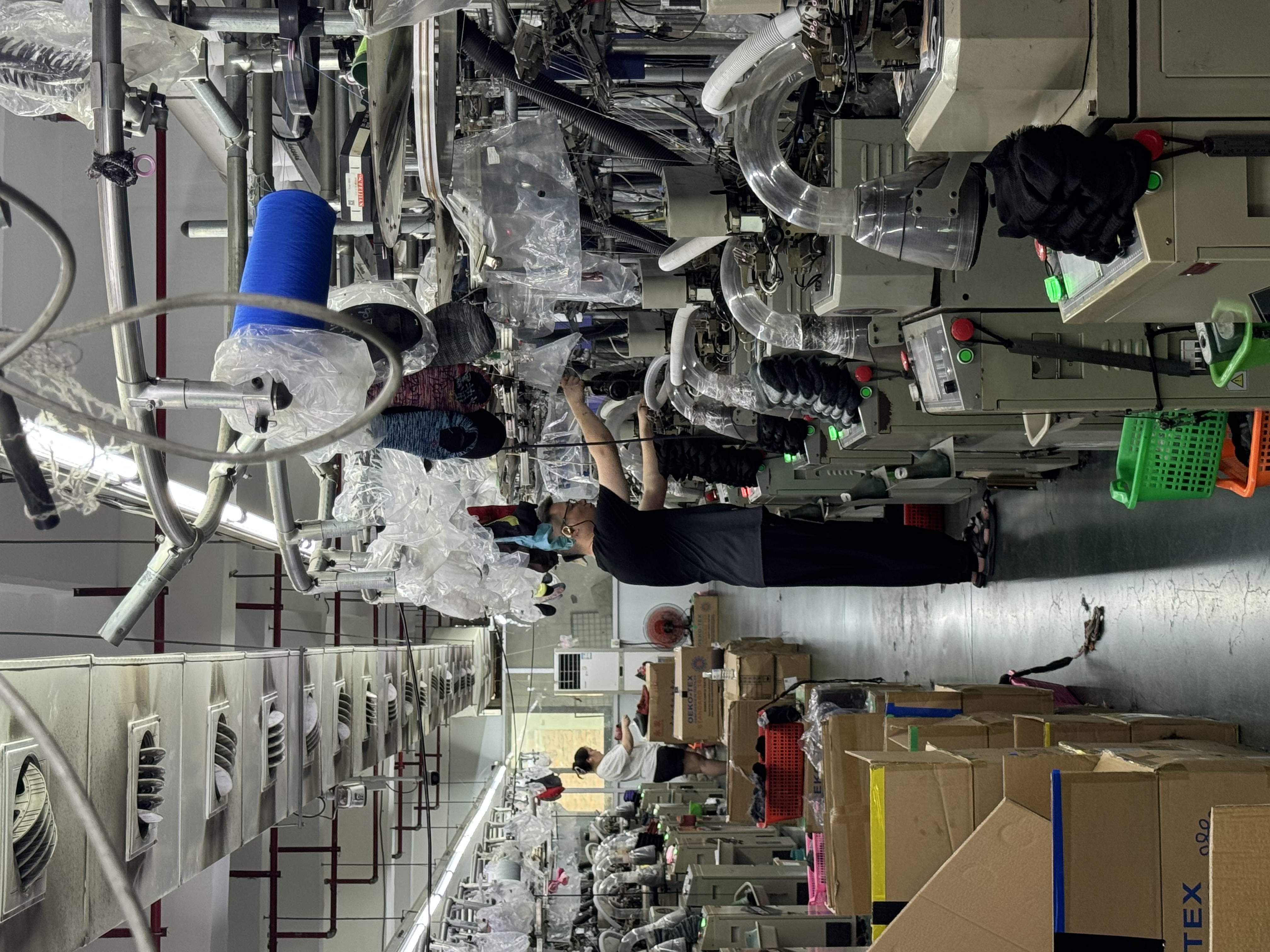 Shoe assembly line
