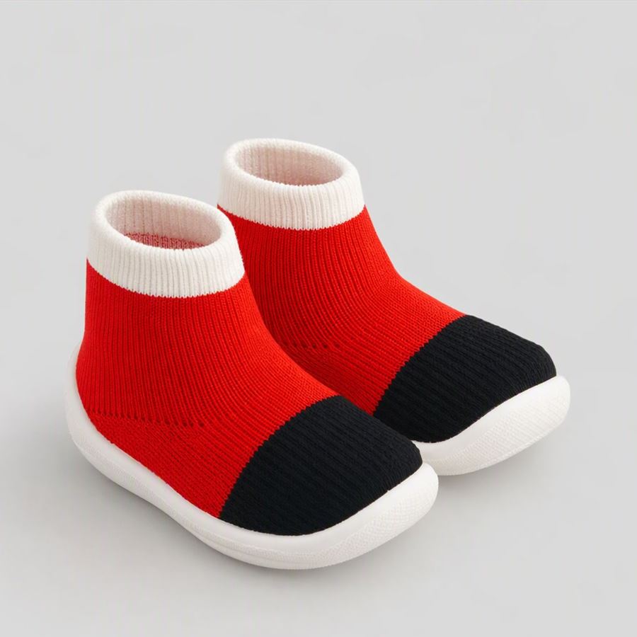 Children's knitted sock shoe